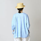 45 Plant Dyed Tenjiku Big Slit T-shirt