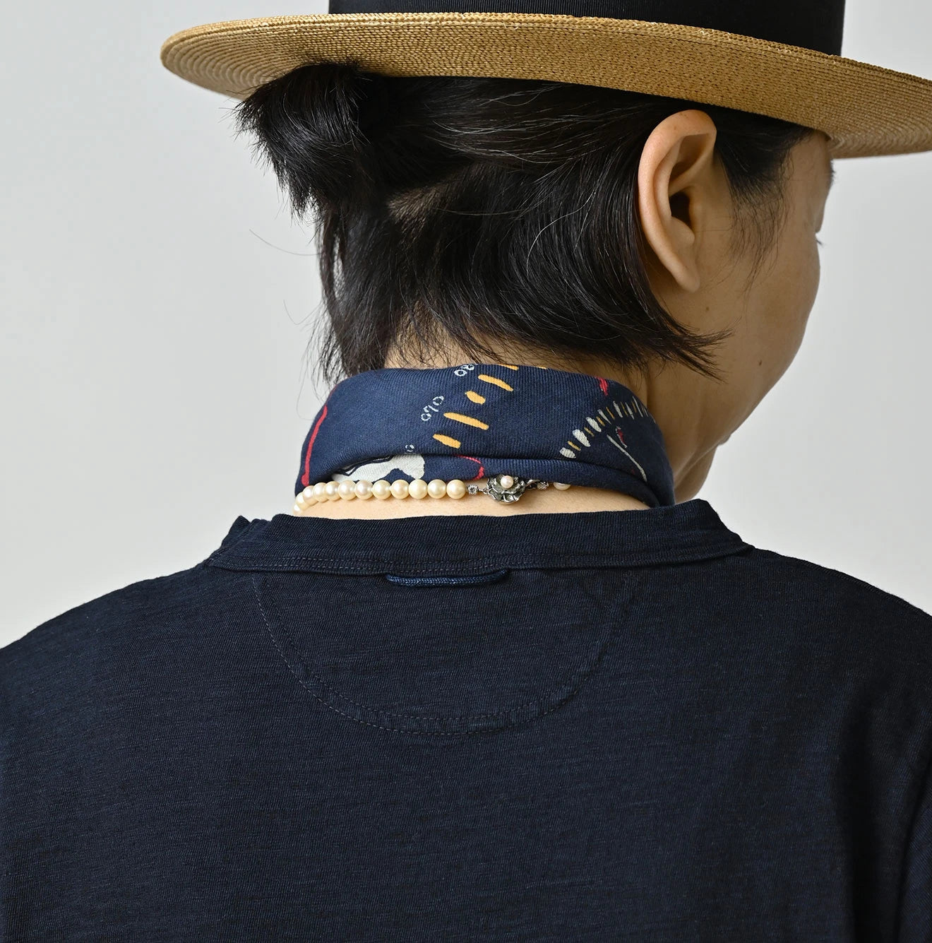 Indigo Tenjiku 908 45 Star T-shirt