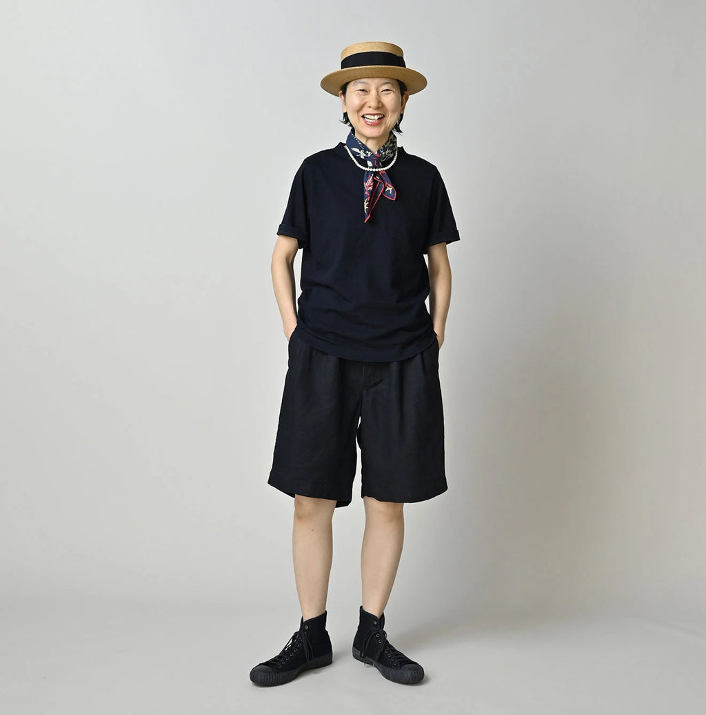 Indigo Tenjiku 908 45 Star T-shirt
