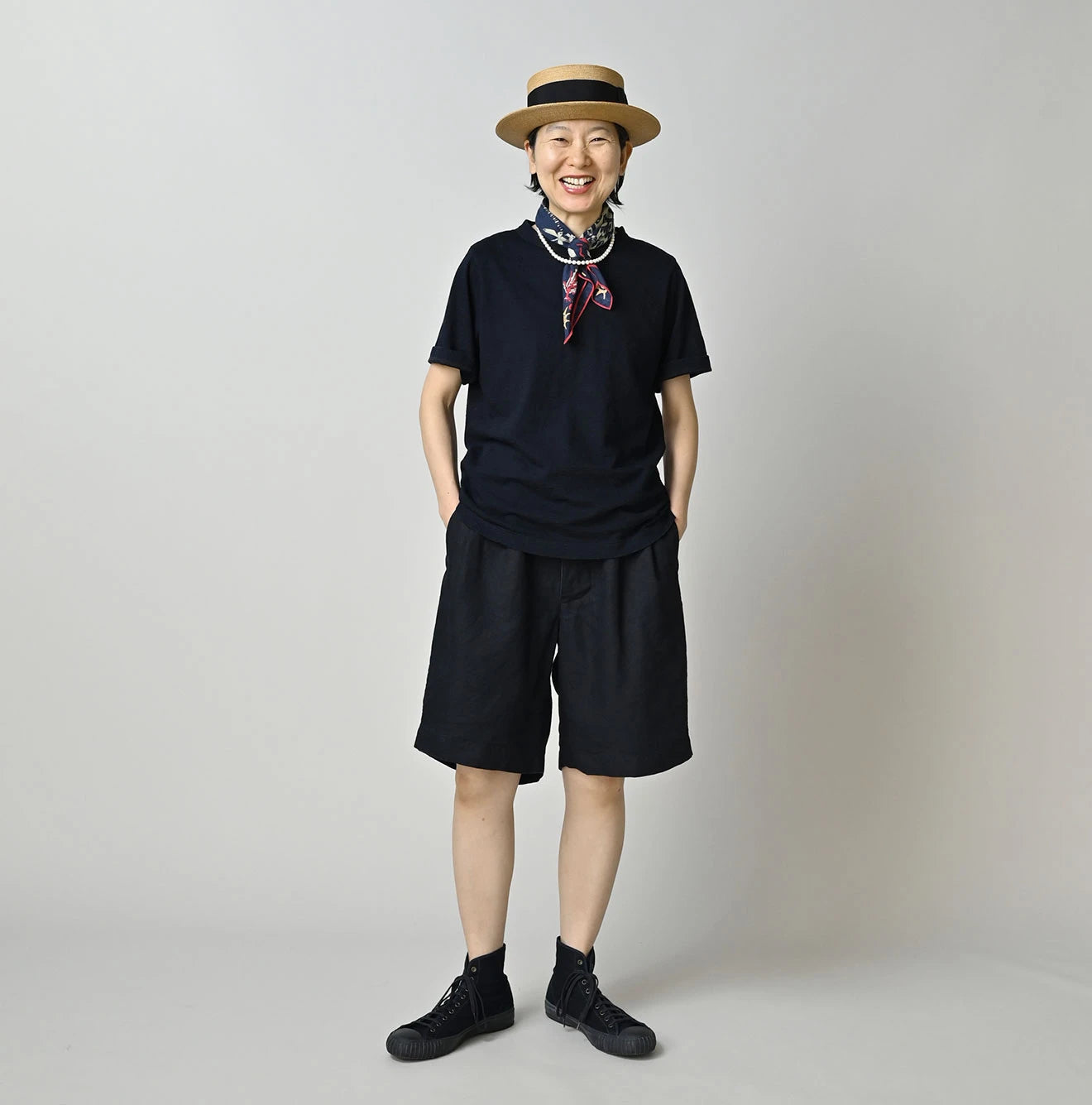 Indigo Tenjiku 908 45 Star T-shirt