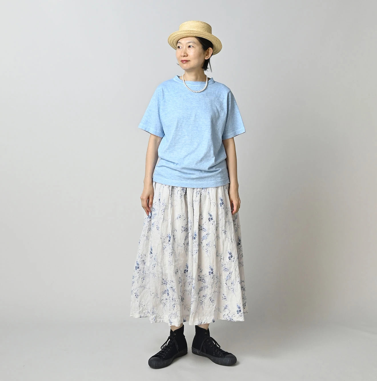 Plant Dyed Tenjiku 908 45 Star T-shirt