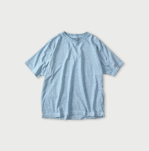 45 Plant Dyed Tenjiku 908 Ocean T-shirt