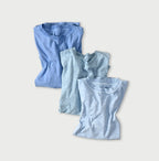 45 Plant Dyed Tenjiku 908 Ocean T-shirt