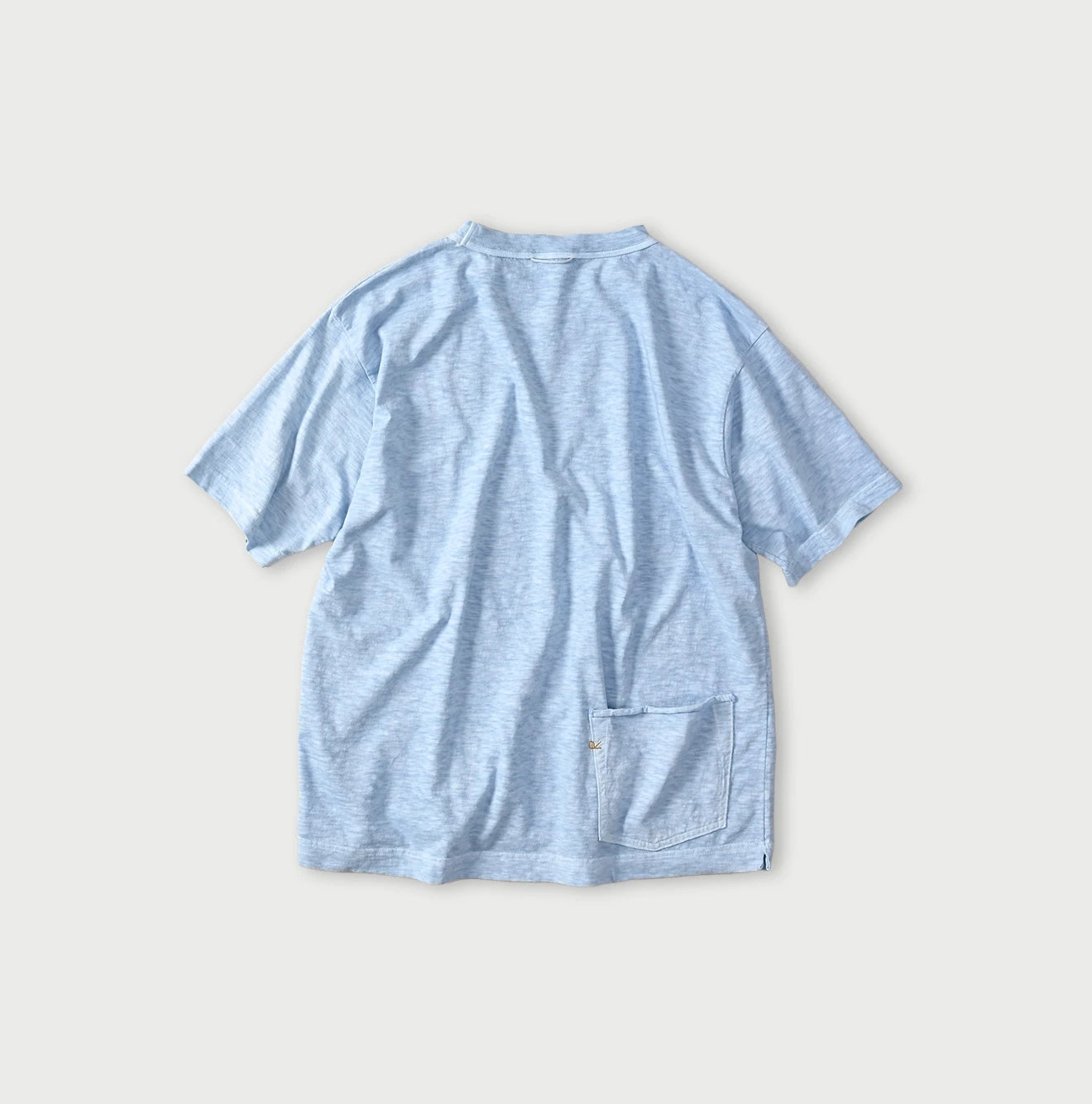 45 Plant Dyed Tenjiku 908 Ocean T-shirt