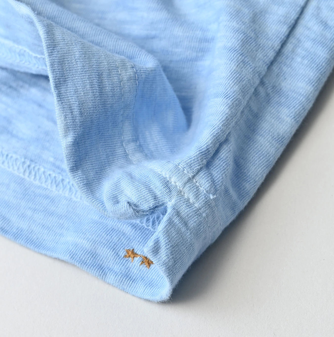 45 Plant Dyed Tenjiku 908 Ocean T-shirt