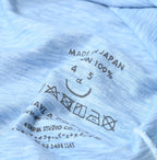 45 Plant Dyed Tenjiku 908 Ocean T-shirt