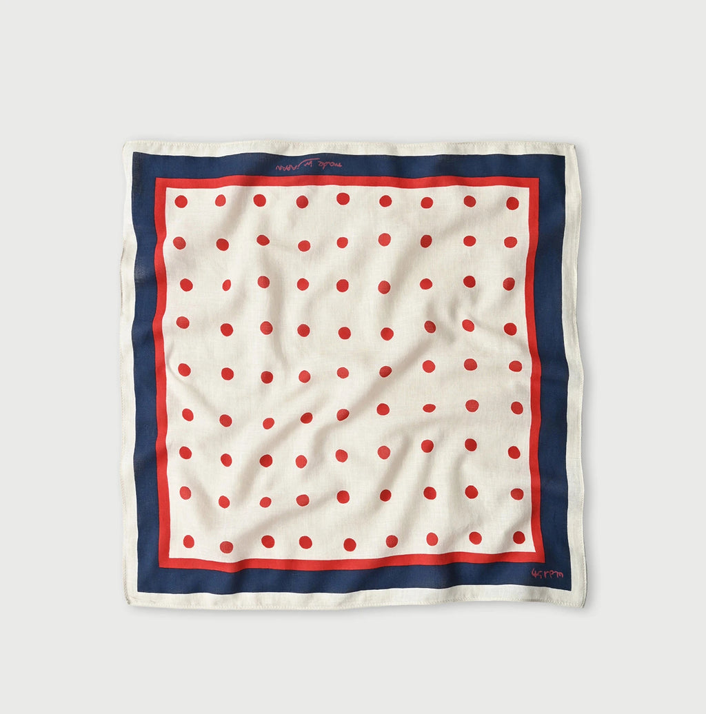 Supima Aya Polka Dot Bandana