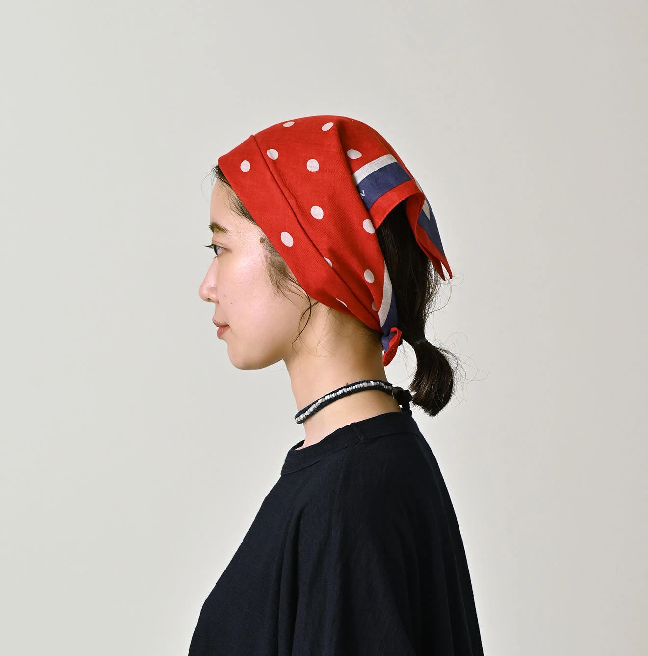 Supima Aya Polka Dot Bandana