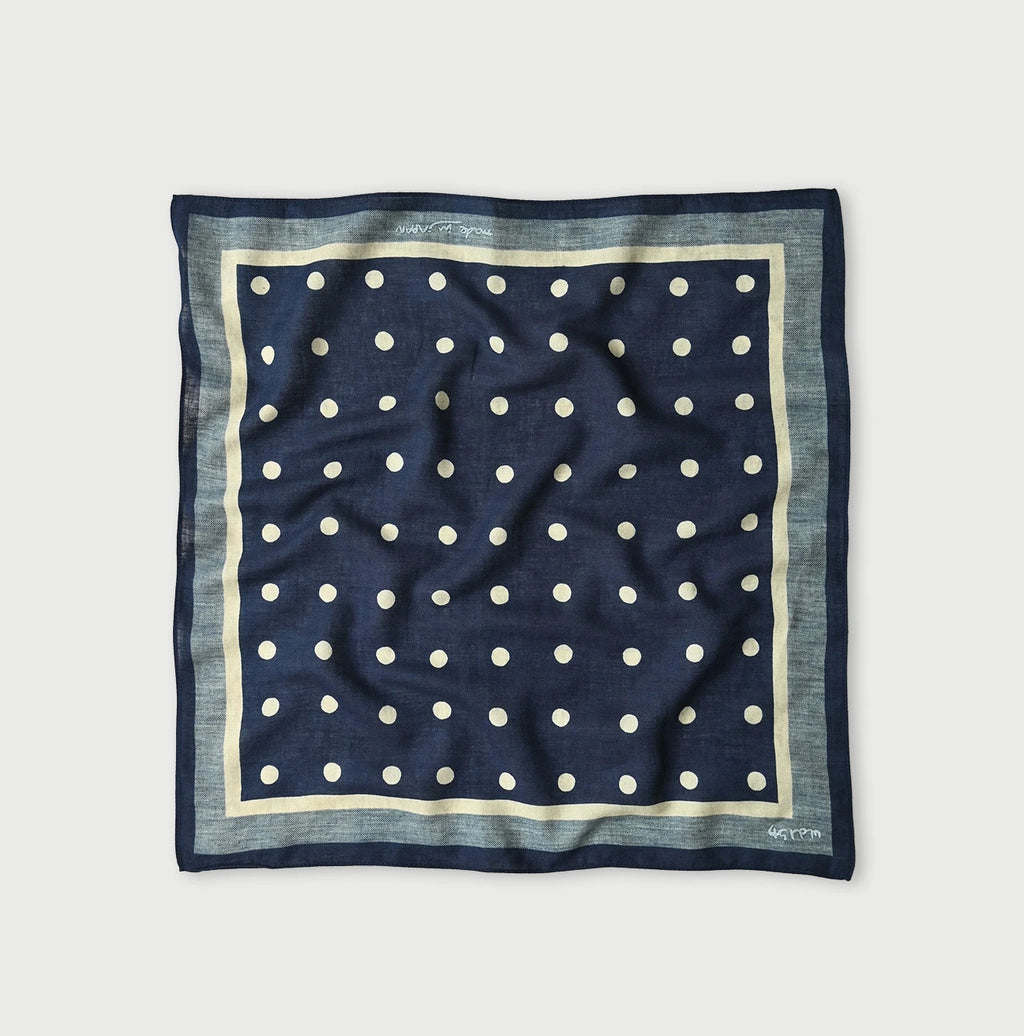 Indigo Australian Aya Polka Dot Bandana