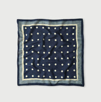 Indigo Australian Aya Polka Dot Bandana