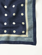Indigo Australian Aya Polka Dot Bandana