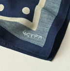 Indigo Australian Aya Polka Dot Bandana