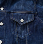 Futatabi 6.5 Ai Denim Sorahikohime Jacket Detail