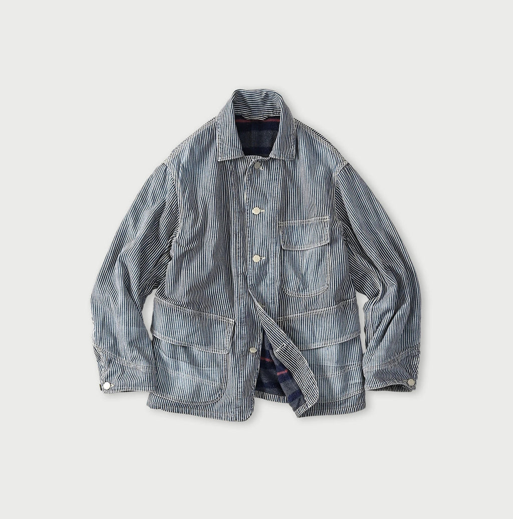 Komugi Denim x Rug Urake 908 Yama Coverall Distressed