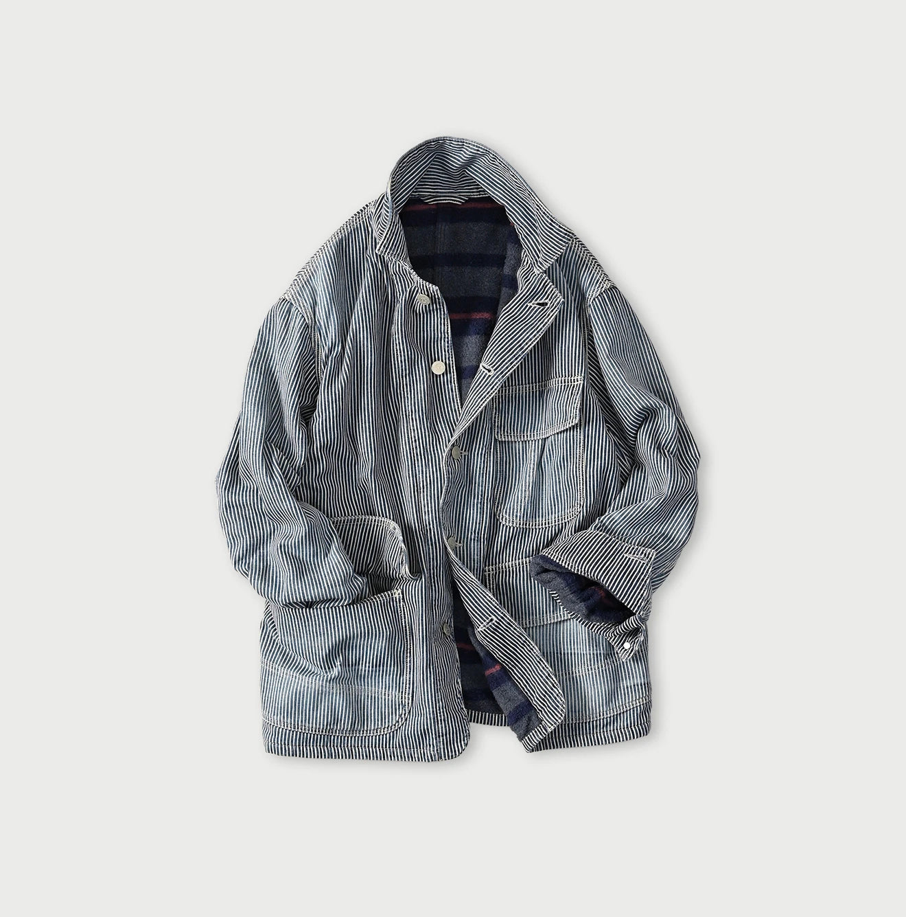 Komugi Denim x Rug Urake 908 Yama Coverall Distressed
