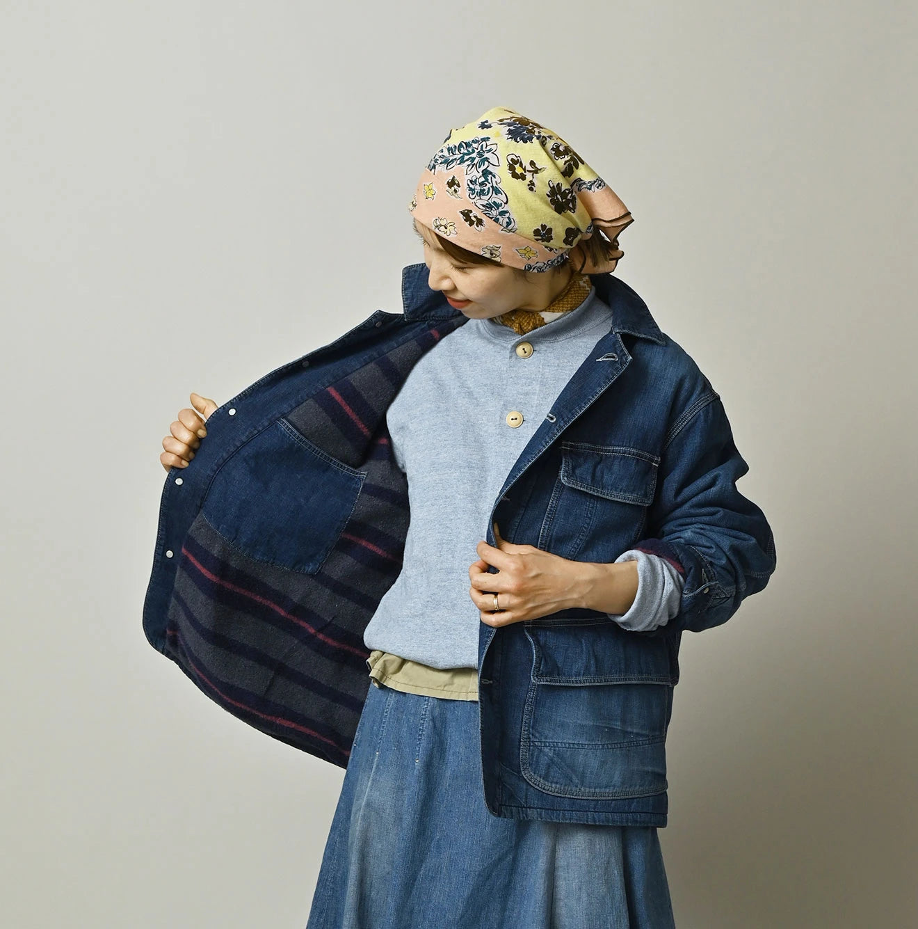 Komugi Denim x Rug Urake 908 Yama Coverall Distressed