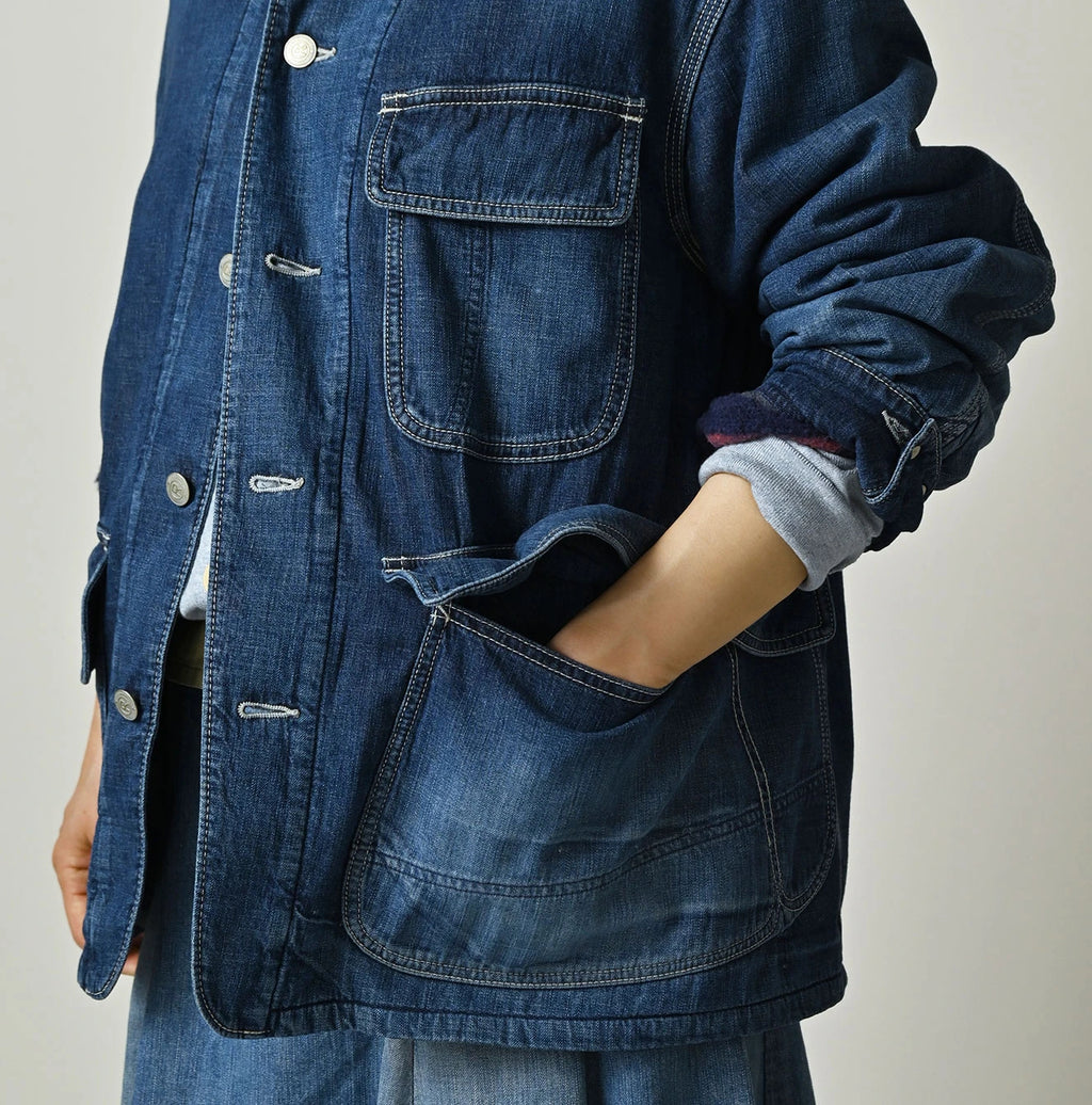Komugi Denim x Rug Urake 908 Yama Coverall Distressed