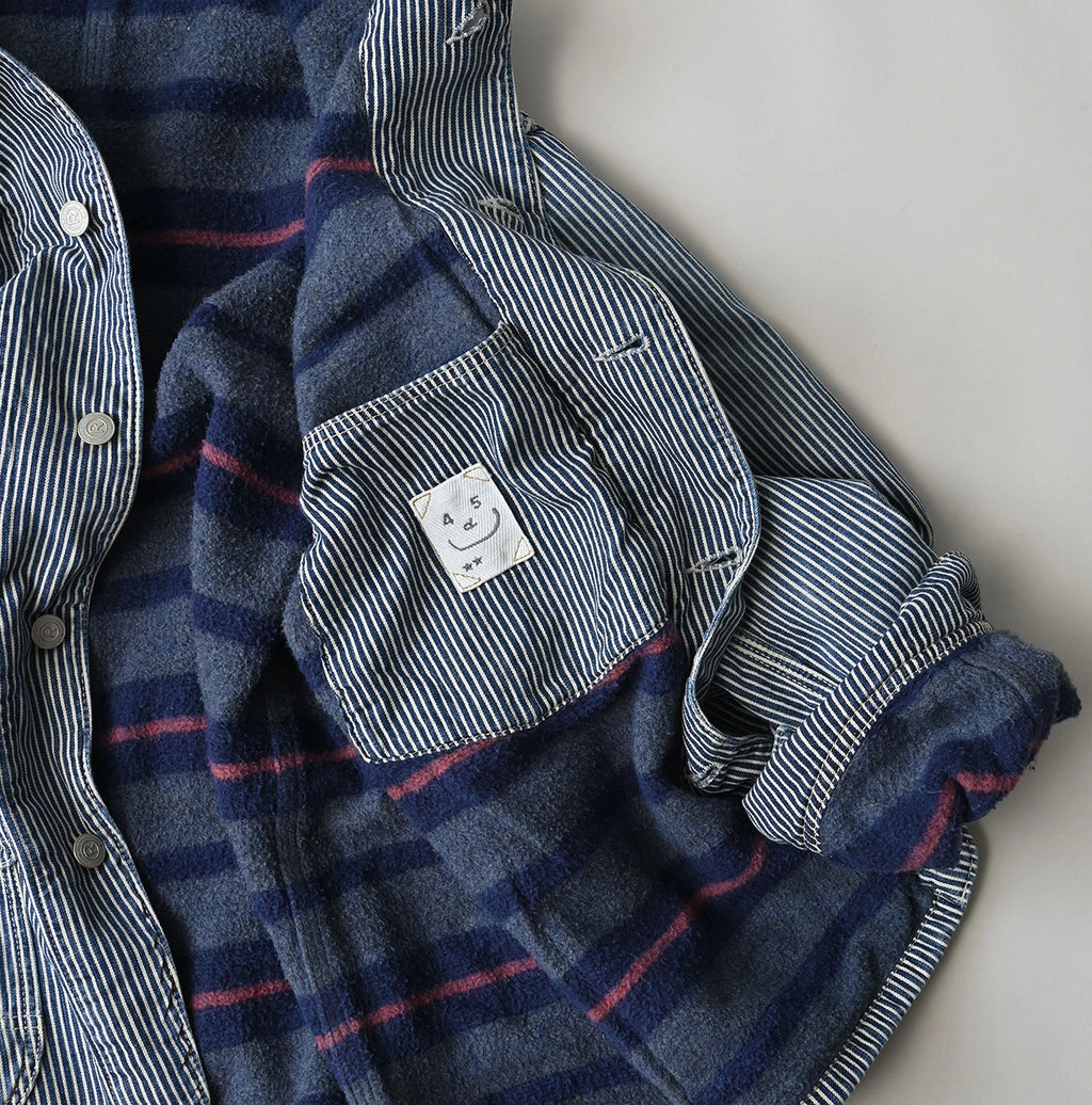 Komugi Denim x Rug Urake 908 Yama Coverall Distressed