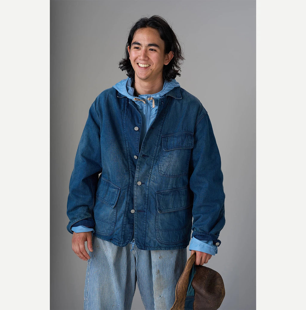 Komugi Denim x Rug Urake 908 Yama Coverall Distressed