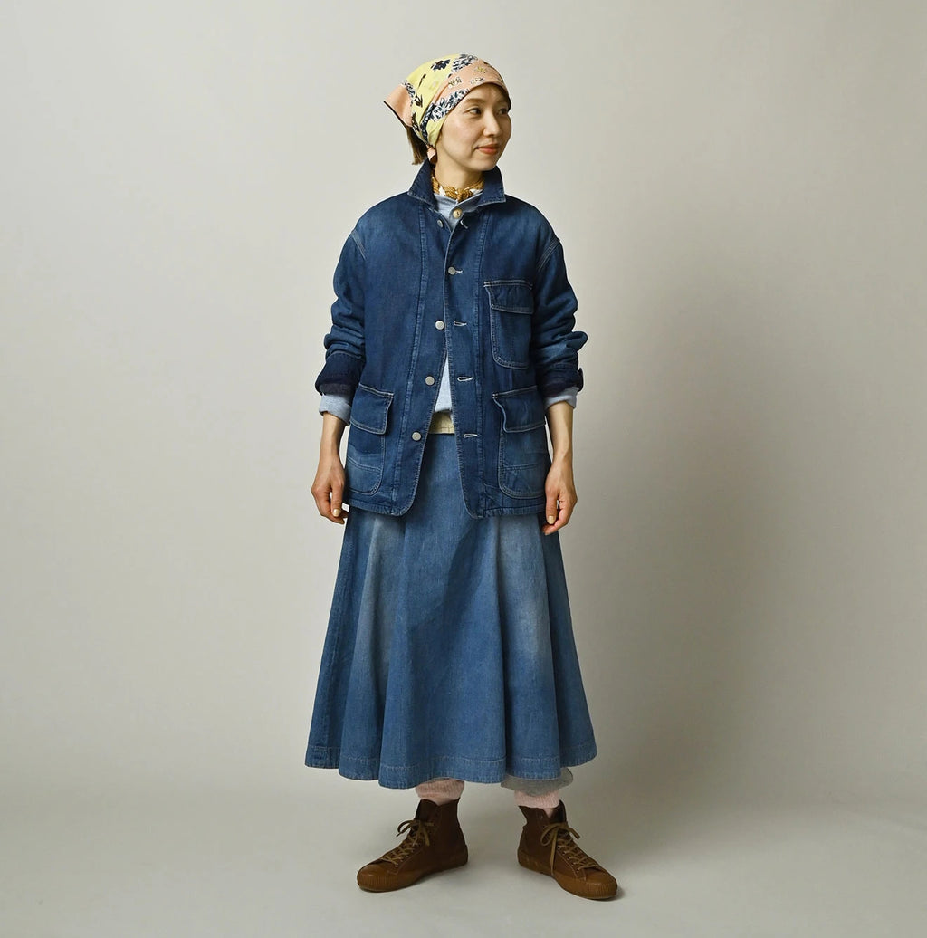 Komugi Denim x Rug Urake 908 Yama Coverall Distressed
