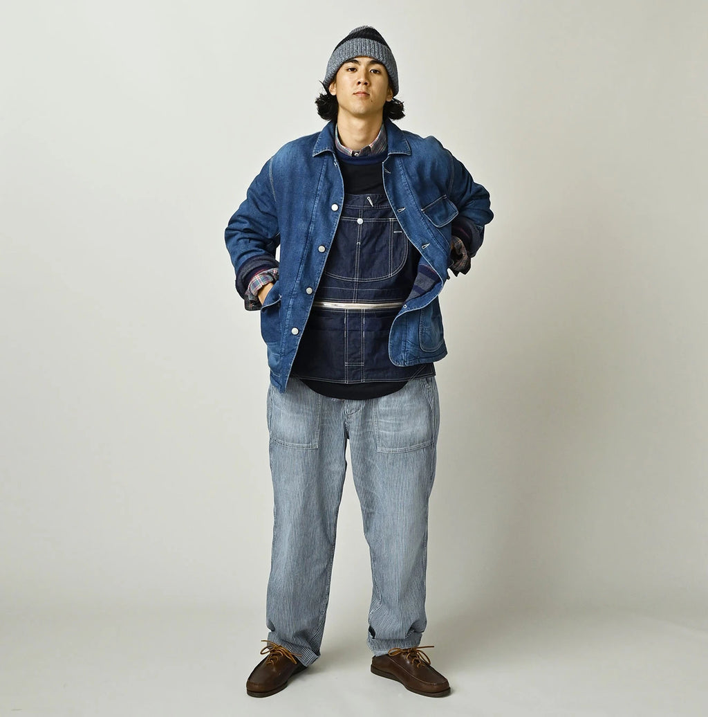 Komugi Denim x Rug Urake 908 Yama Coverall Distressed