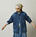 Komugi Denim x Rug Urake 908 Yama Coverall Distressed