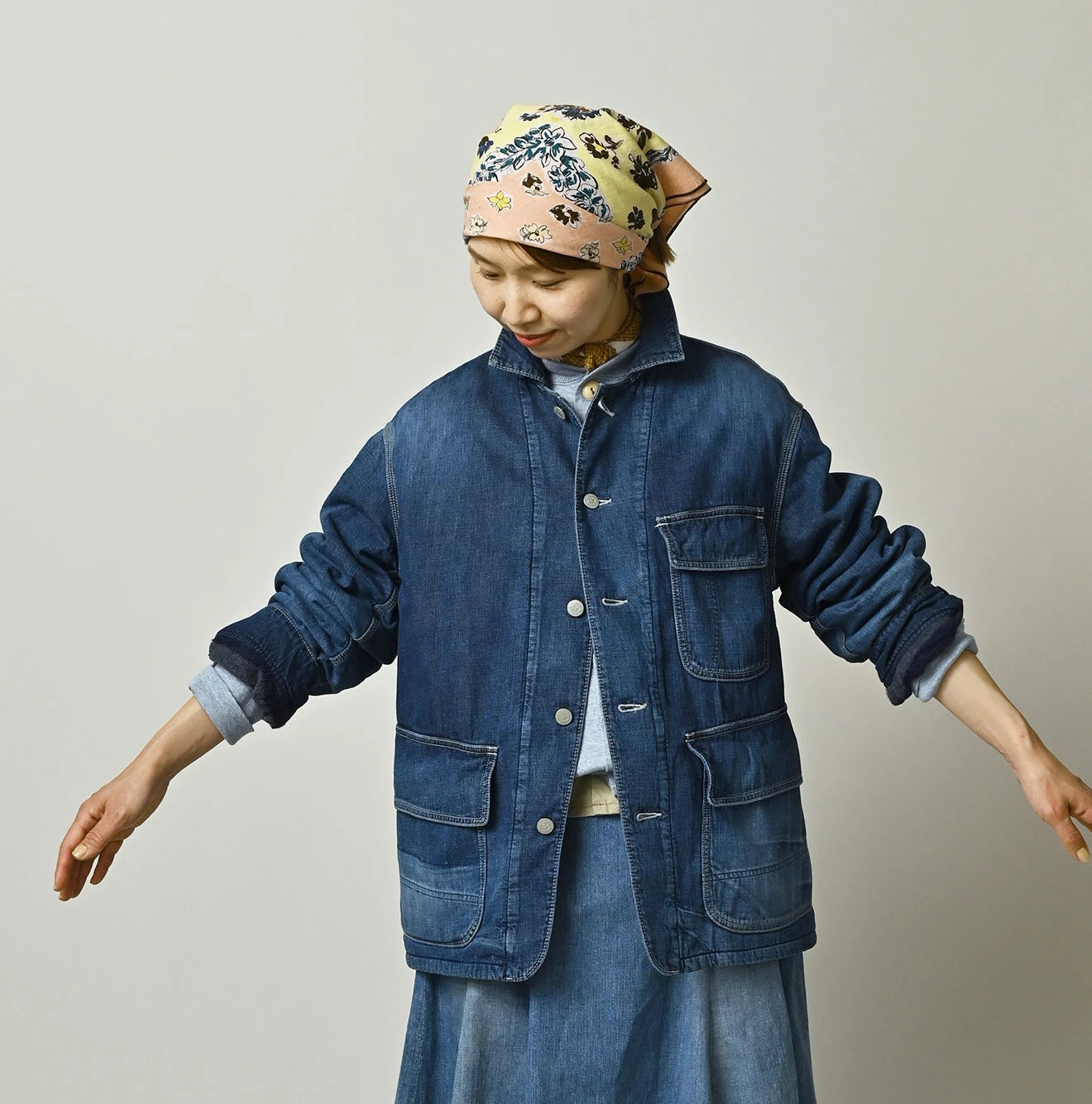 Komugi Denim x Rug Urake 908 Yama Coverall Distressed