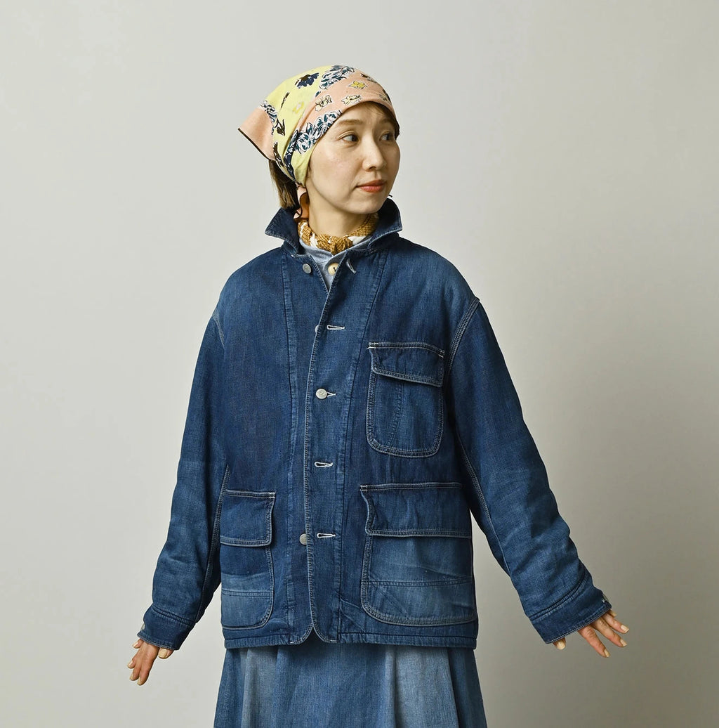 Komugi Denim x Rug Urake 908 Yama Coverall Distressed