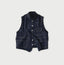 Komugi Denim x Rug Urake 908 Yama Vest Nou