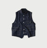 Komugi Denim x Rug Urake 908 Yama Vest Nou