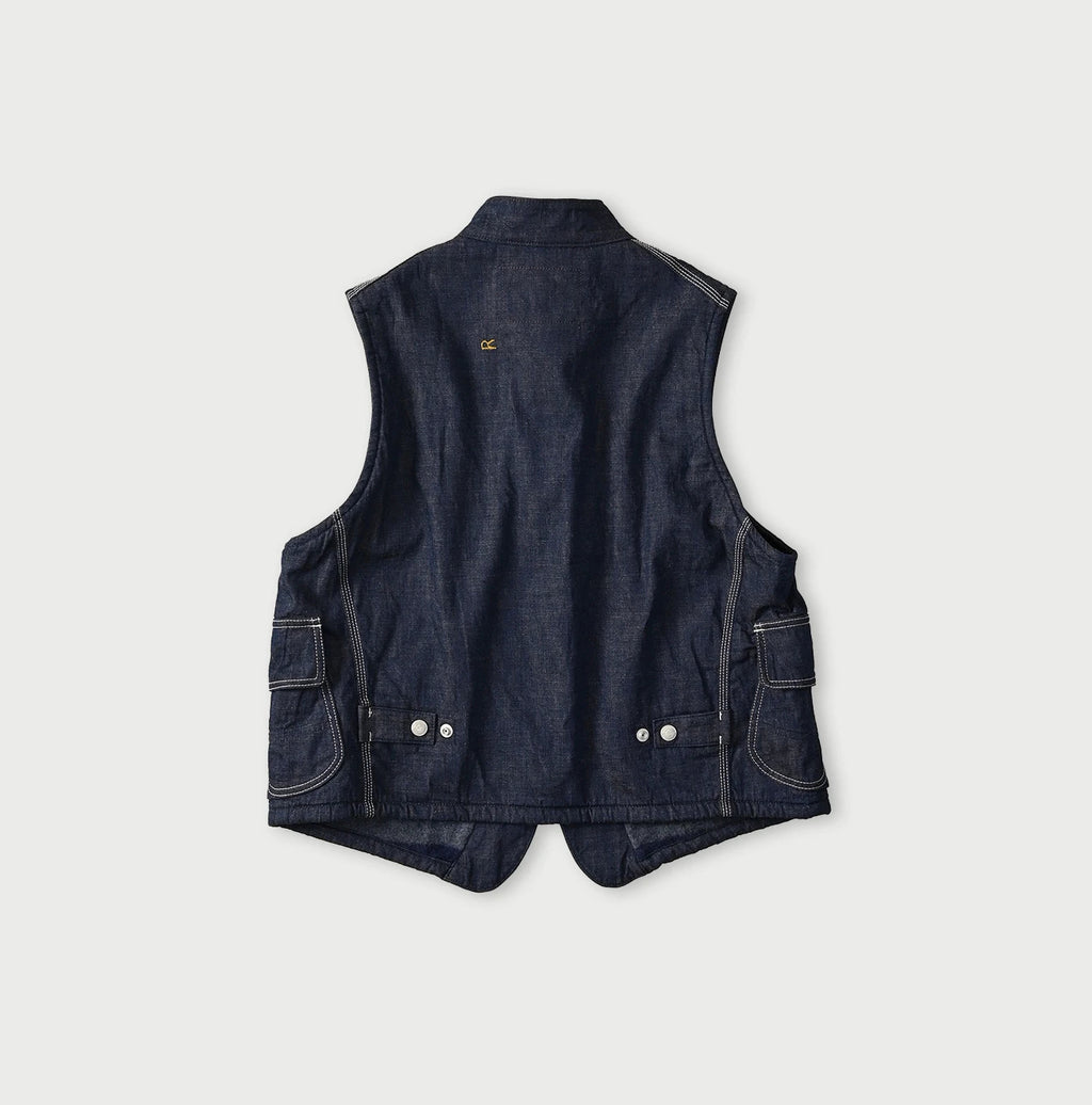 Komugi Denim x Rug Urake 908 Yama Vest Nou