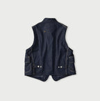 Komugi Denim x Rug Urake 908 Yama Vest Nou