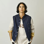 Komugi Denim x Rug Urake 908 Yama Vest Nou