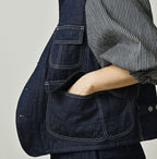 Komugi Denim x Rug Urake 908 Yama Vest Nou