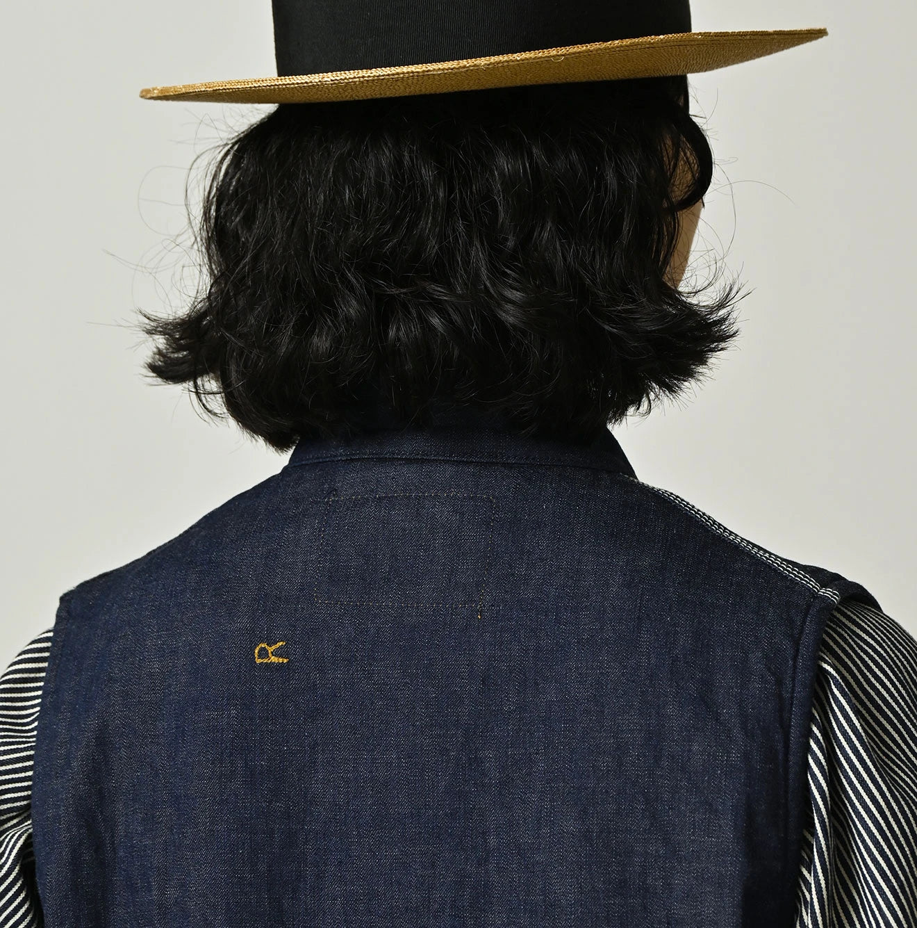 Komugi Denim x Rug Urake 908 Yama Vest Nou