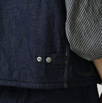 Komugi Denim x Rug Urake 908 Yama Vest Nou