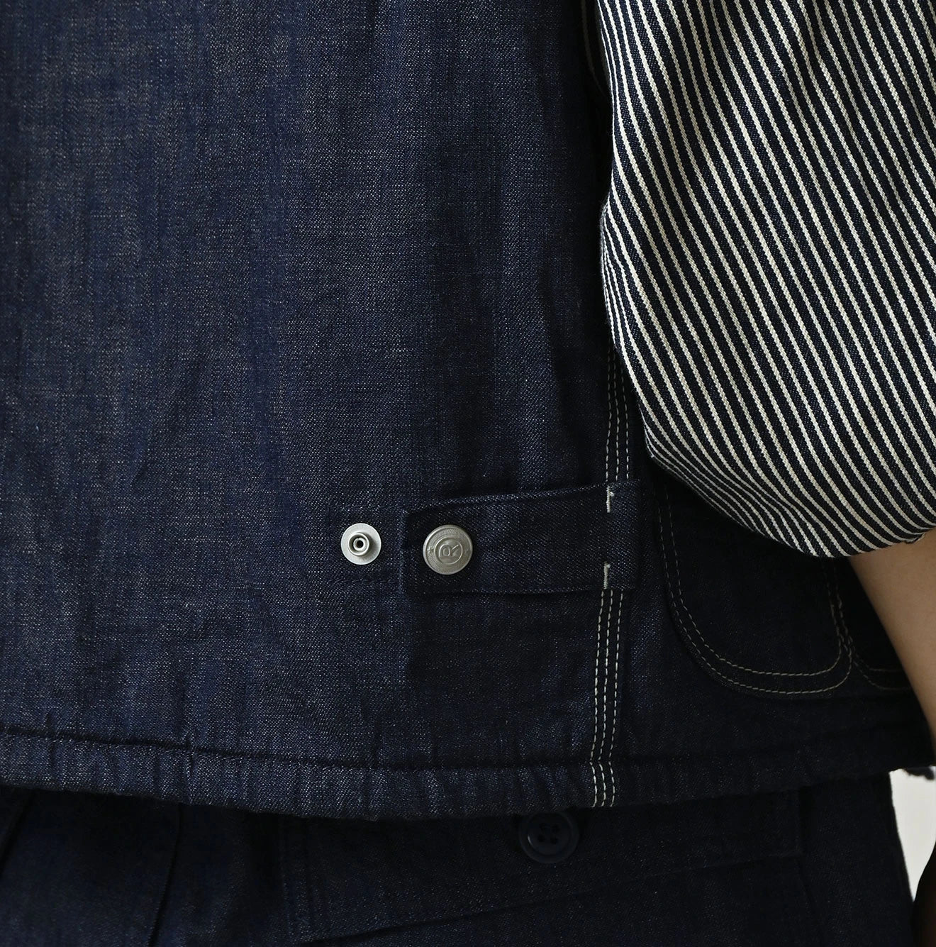 Komugi Denim x Rug Urake 908 Yama Vest Nou