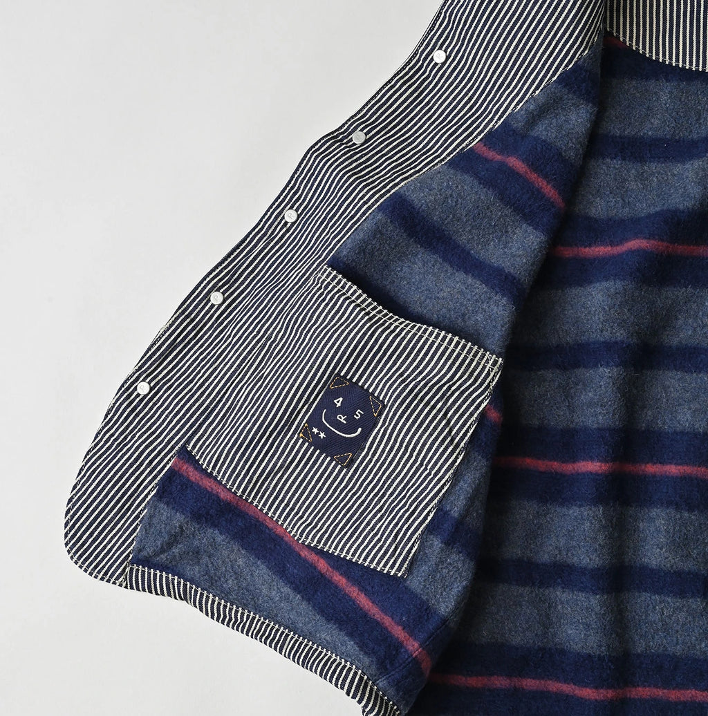 Komugi Denim x Rug Urake 908 Yama Vest Nou