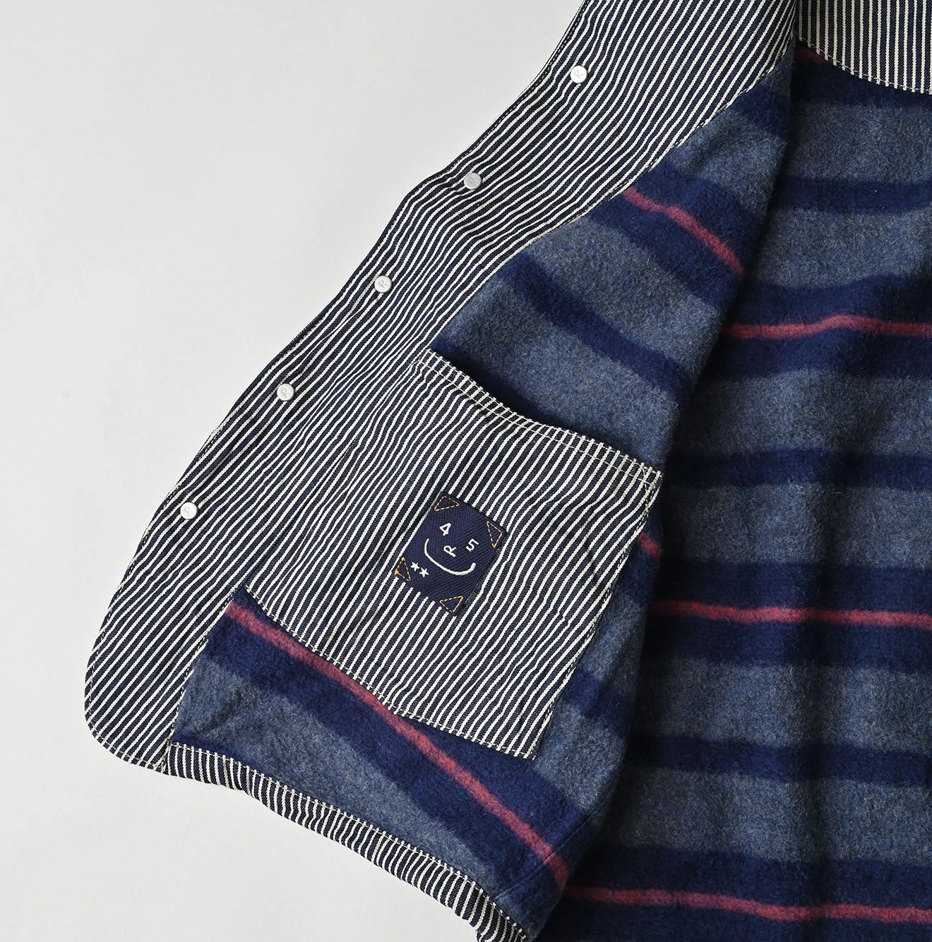 Komugi Denim x Rug Urake 908 Yama Vest Nou