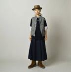 Komugi Denim x Rug Urake 908 Yama Vest Nou