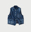 Komugi Denim x Rug Urake 908 Yama Vest Distressed