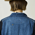 Komugi Denim x Rug Urake 908 Yama Vest Distressed