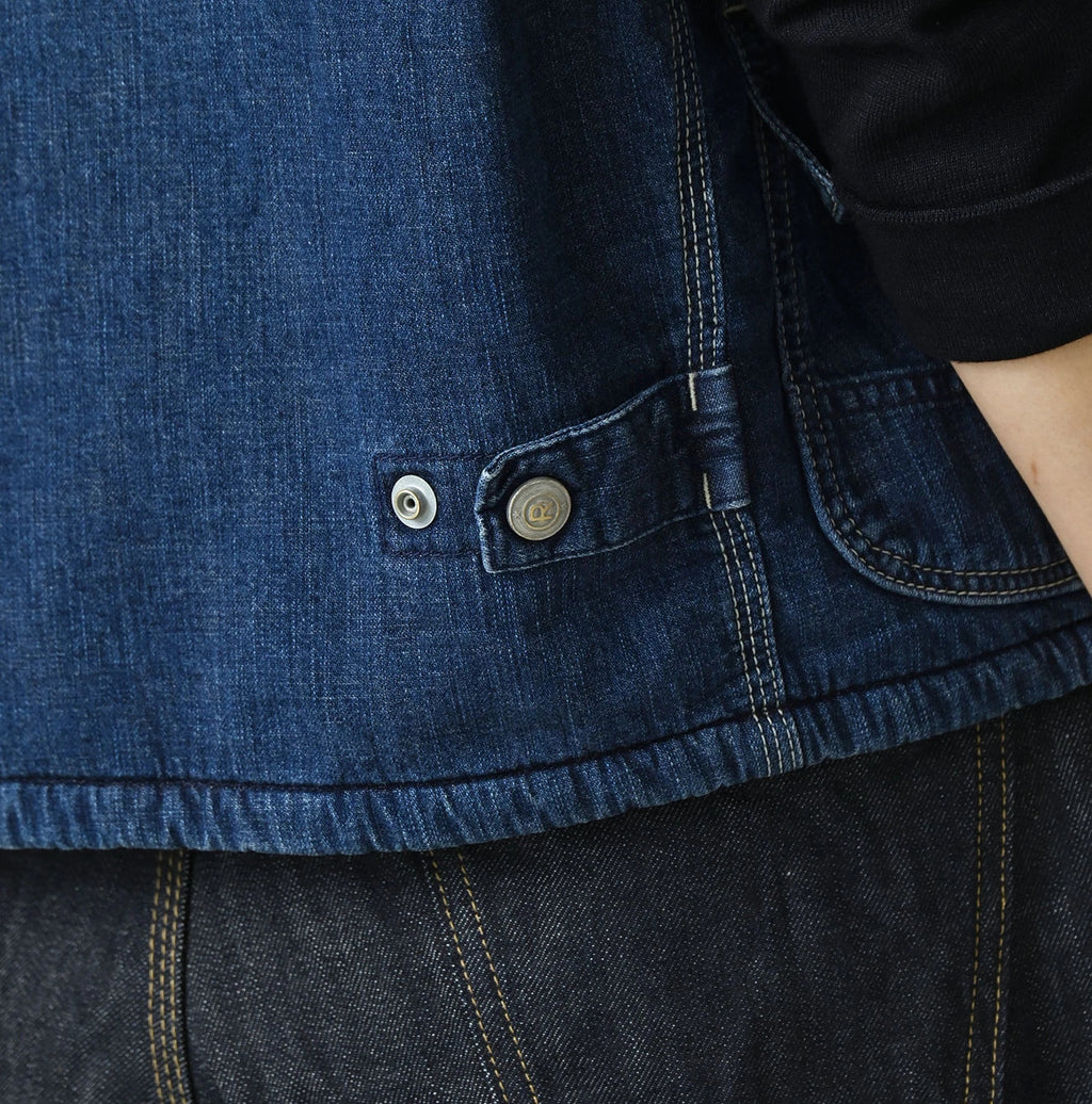Komugi Denim x Rug Urake 908 Yama Vest Distressed