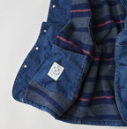 Komugi Denim x Rug Urake 908 Yama Vest Distressed
