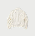 Rye Mugi Denim 908 Hikohime Jacket White Back