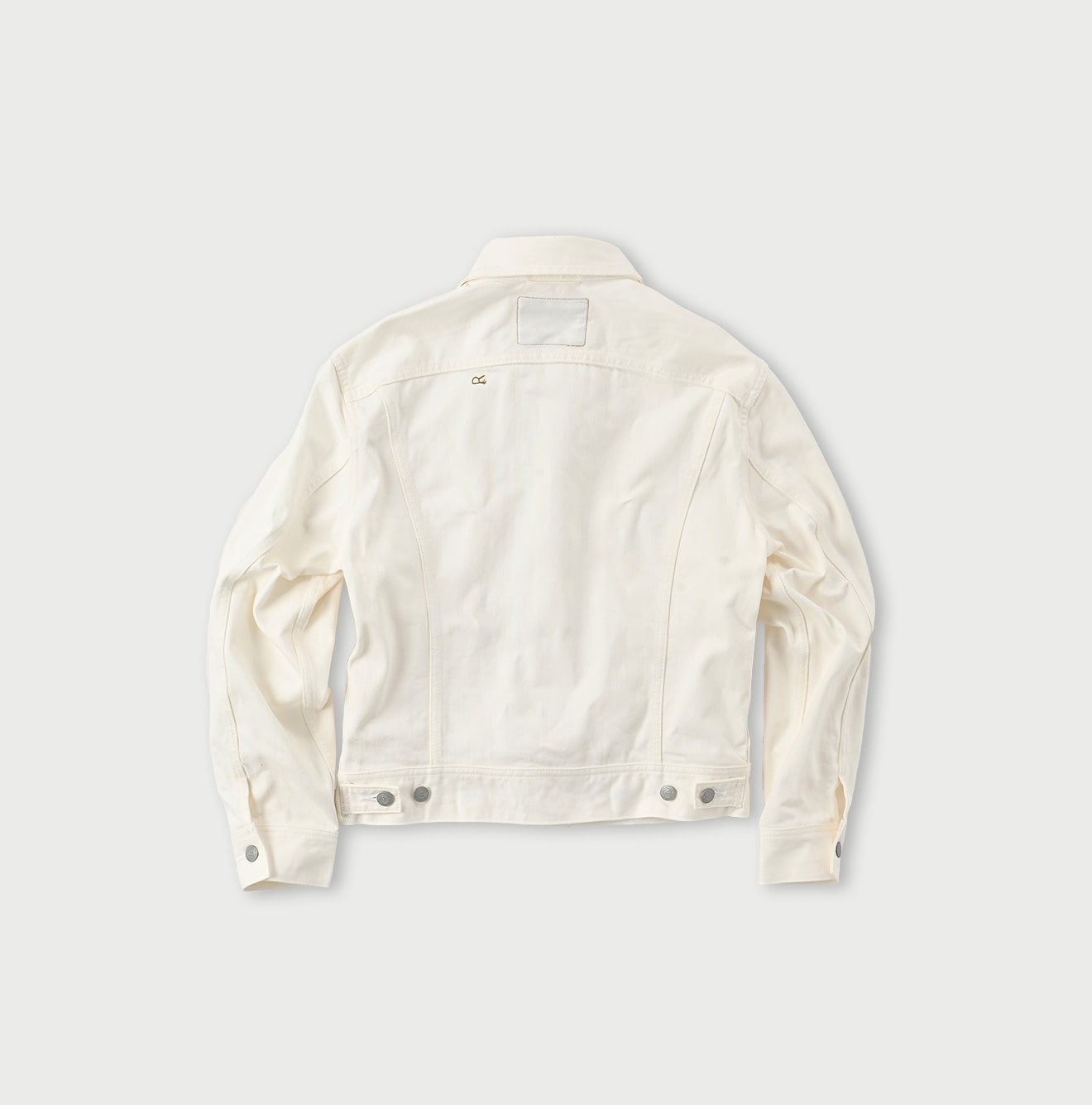 Rye Mugi Denim 908 Hikohime Jacket White Back
