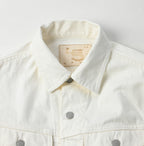 Rye Mugi Denim 908 Hikohime Jacket White Detail