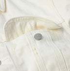 Rye Mugi Denim 908 Hikohime Jacket White Detail