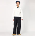 Rye Mugi Denim 908 Hikohime Jacket White Male Model