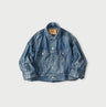 Komugi Denim Annie Bolero G Jacket Distressed